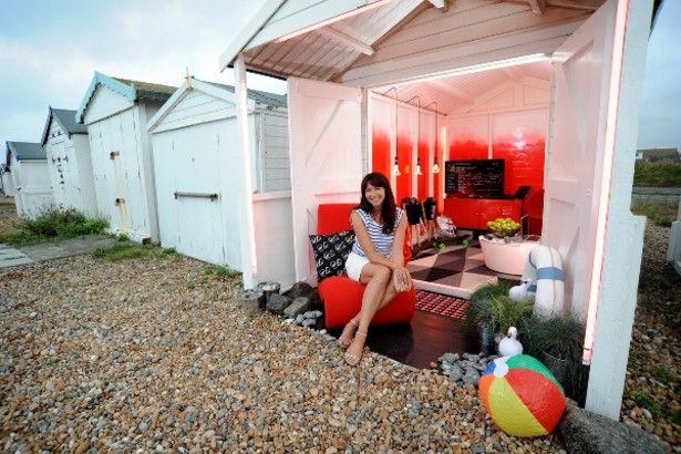 Shoreham Beach hut turned high-tech by Virgin Media